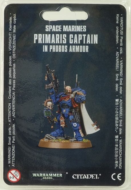 Space Marine PRIMARIS CAPTAIN IN PHOBOS ARMOUR 5011921142101