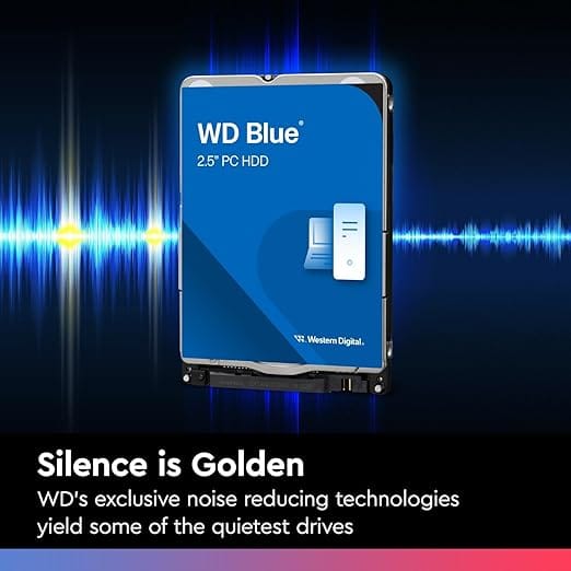 WD 2.5" Blue Mobile Hard Drive 5400RPM  7mm up to 2TB