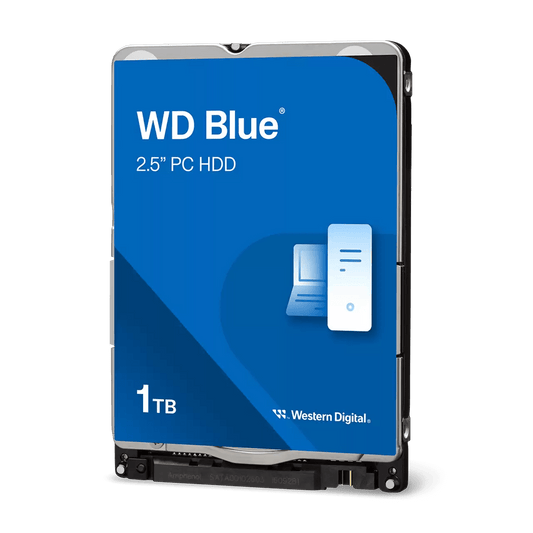 1 TB WD 2.5" Blue Mobile Hard Drive 5400RPM  7mm up to 2TB 718037845319