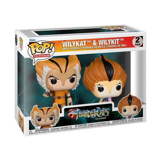 Collectibles Thundercats Funko POP! 2-Pack Wilykat & Wilykit 9cm 889698837767