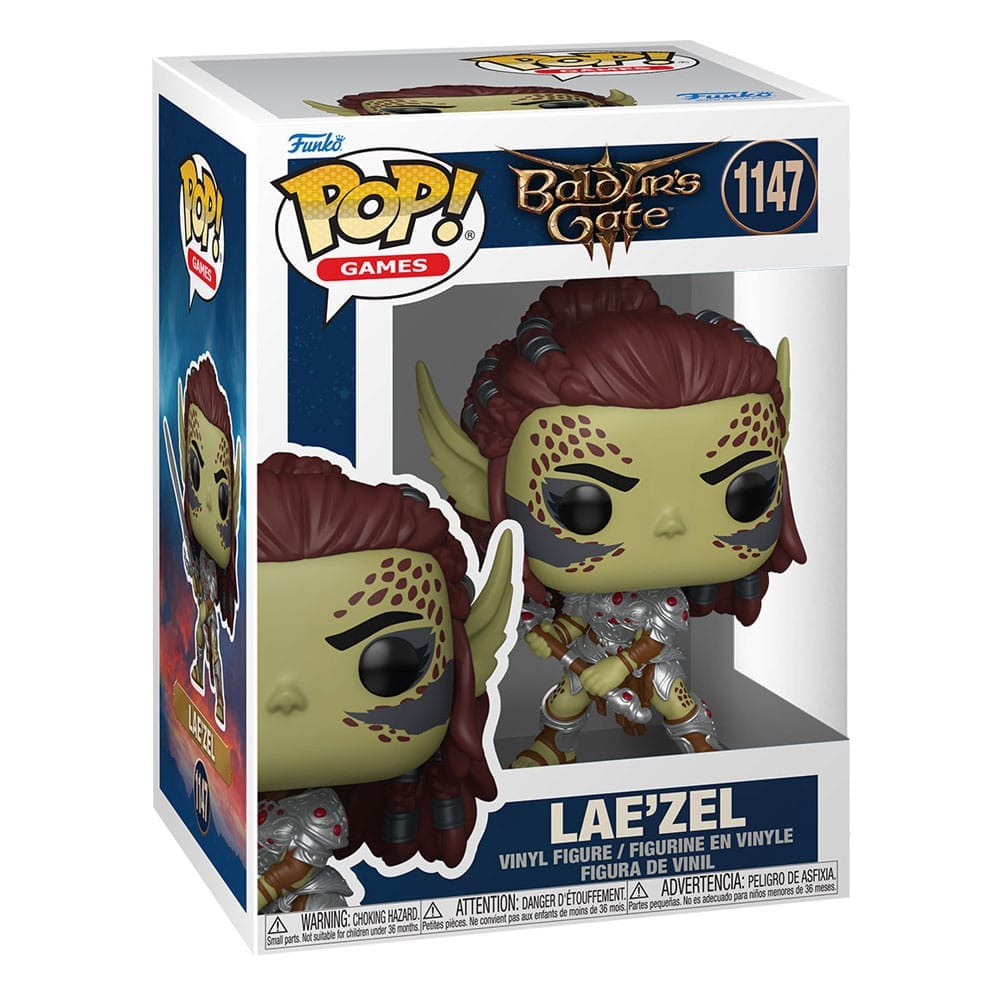 Collectibles Baldur's Gate 3 Funko POP! Lae'zel with Sword 9cm 889698883481