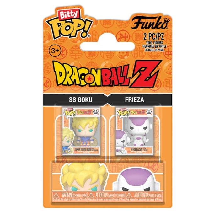 Collectibles Dragon Ball Bitty POP! 2-Pack Goku & Freiza 2.5cm 889698889278