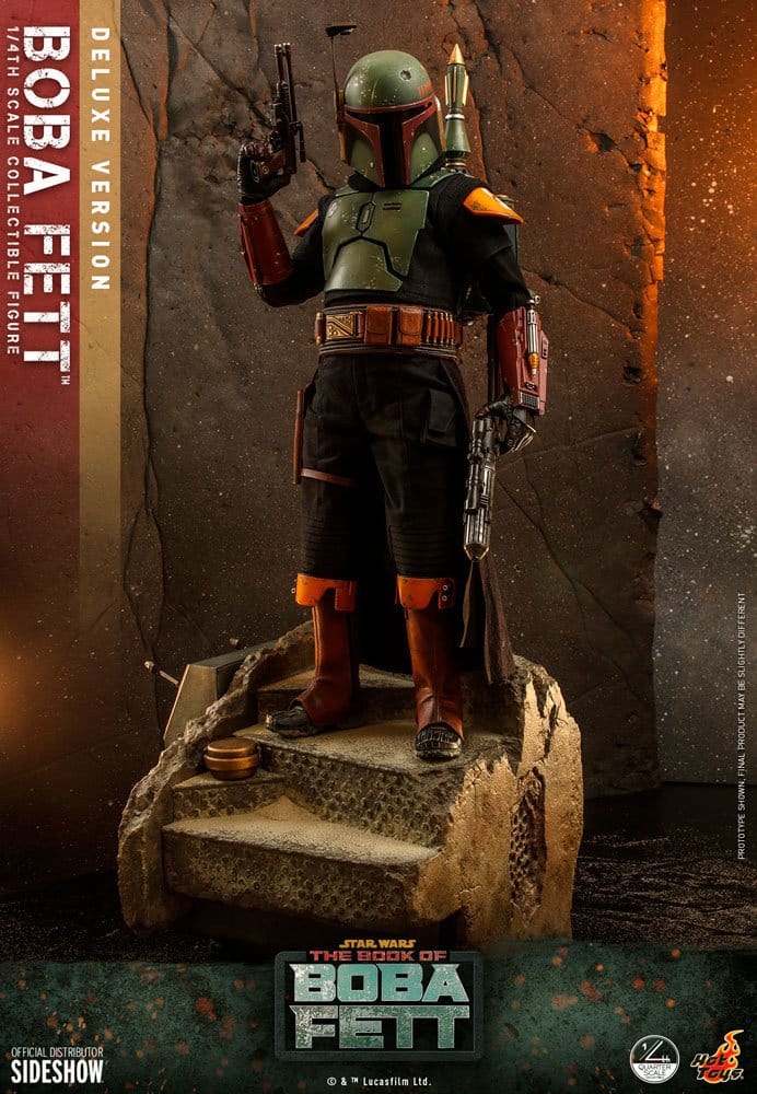 Collectibles Hot Toys - Star Wars: The Book of Boba Fett Action Figure 1/4 Boba Fett (Deluxe Version) 45cm 4895228610744