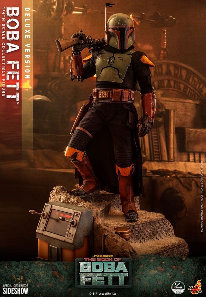 Collectibles Hot Toys - Star Wars: The Book of Boba Fett Action Figure 1/4 Boba Fett (Deluxe Version) 45cm 4895228610744