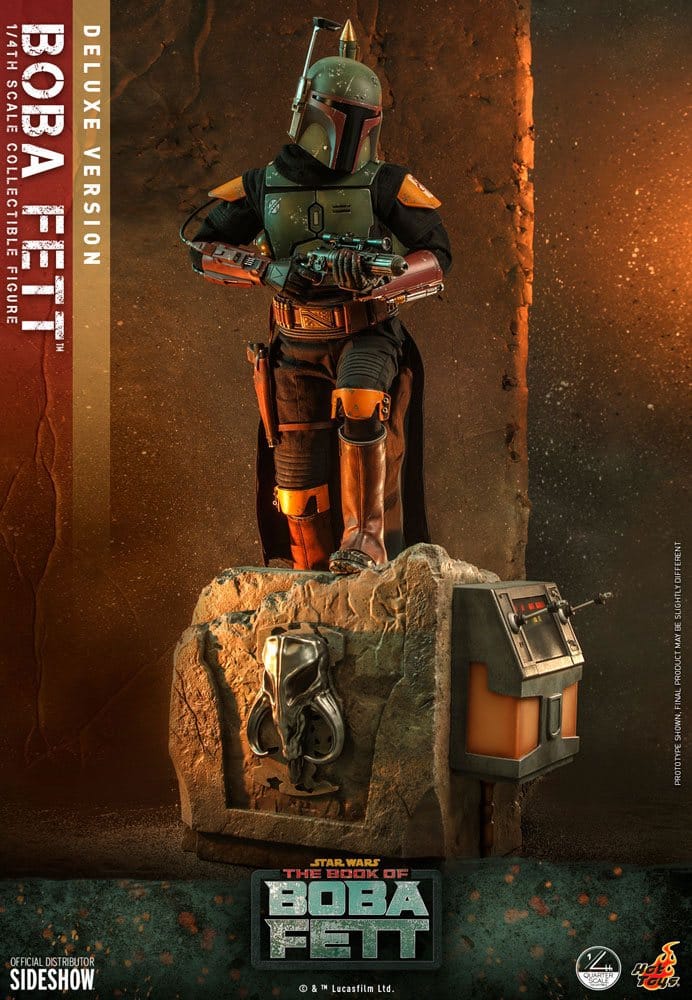 Collectibles Hot Toys - Star Wars: The Book of Boba Fett Action Figure 1/4 Boba Fett (Deluxe Version) 45cm 4895228610744