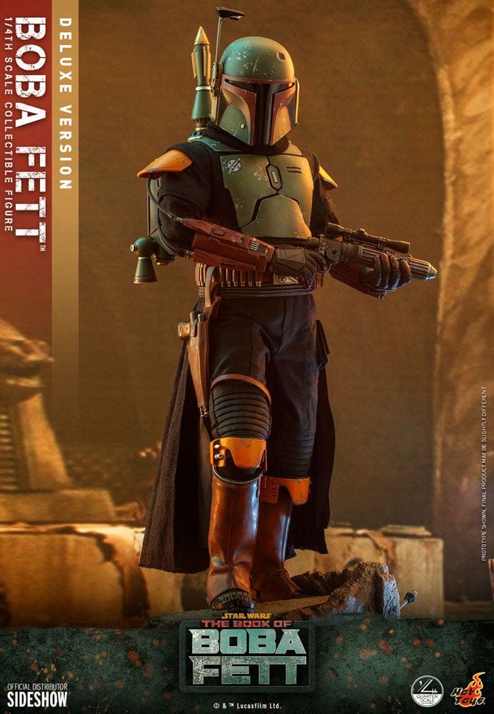 Collectibles Hot Toys - Star Wars: The Book of Boba Fett Action Figure 1/4 Boba Fett (Deluxe Version) 45cm 4895228610744