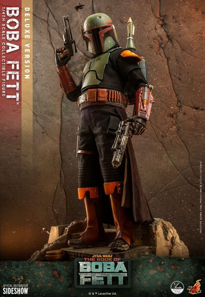 Collectibles Hot Toys - Star Wars: The Book of Boba Fett Action Figure 1/4 Boba Fett (Deluxe Version) 45cm 4895228610744