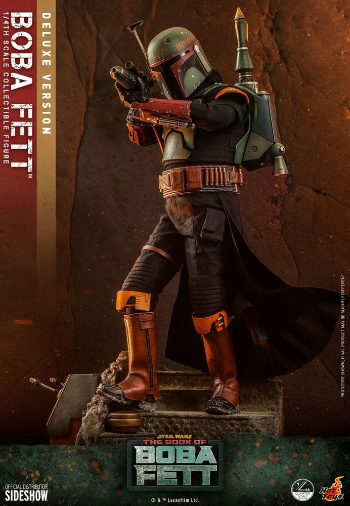 Collectibles Hot Toys - Star Wars: The Book of Boba Fett Action Figure 1/4 Boba Fett (Deluxe Version) 45cm 4895228610744