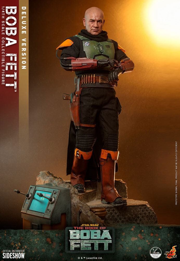 Collectibles Hot Toys - Star Wars: The Book of Boba Fett Action Figure 1/4 Boba Fett (Deluxe Version) 45cm 4895228610744