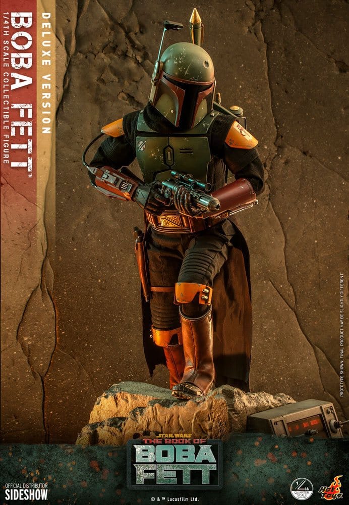 Collectibles Hot Toys - Star Wars: The Book of Boba Fett Action Figure 1/4 Boba Fett (Deluxe Version) 45cm 4895228610744