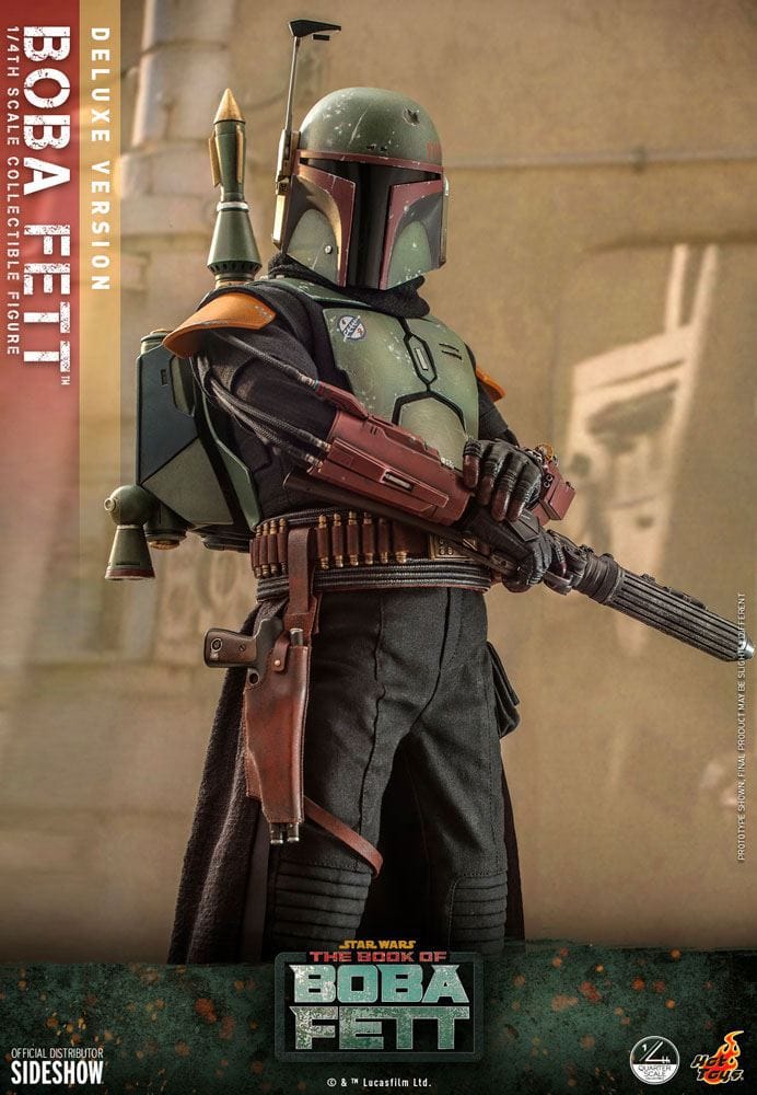Collectibles Hot Toys - Star Wars: The Book of Boba Fett Action Figure 1/4 Boba Fett (Deluxe Version) 45cm 4895228610744