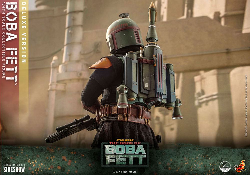 Collectibles Hot Toys - Star Wars: The Book of Boba Fett Action Figure 1/4 Boba Fett (Deluxe Version) 45cm 4895228610744