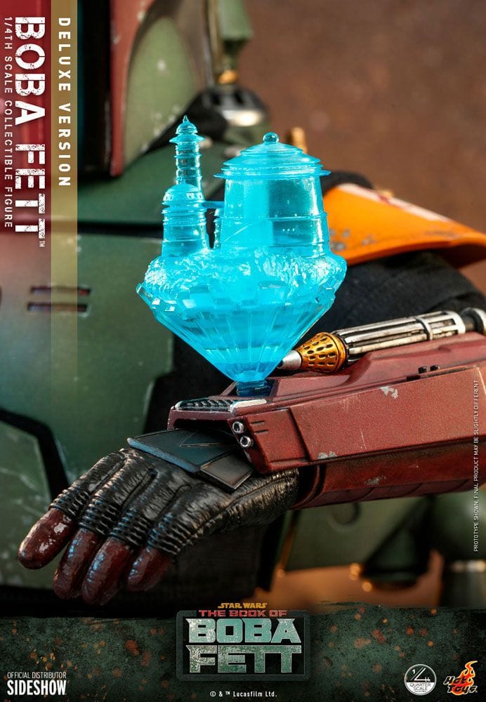 Collectibles Hot Toys - Star Wars: The Book of Boba Fett Action Figure 1/4 Boba Fett (Deluxe Version) 45cm 4895228610744
