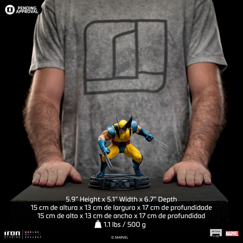 Collectibles Marvel Art Scale Statue 1/10 X-Men´97 Wolverine 15cm 618231955404