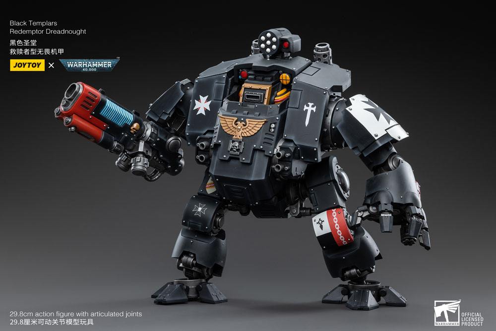 Joy Toy Warhammer 40k: Black Templars Redemptor Dreadnought 30cm 6973130373778