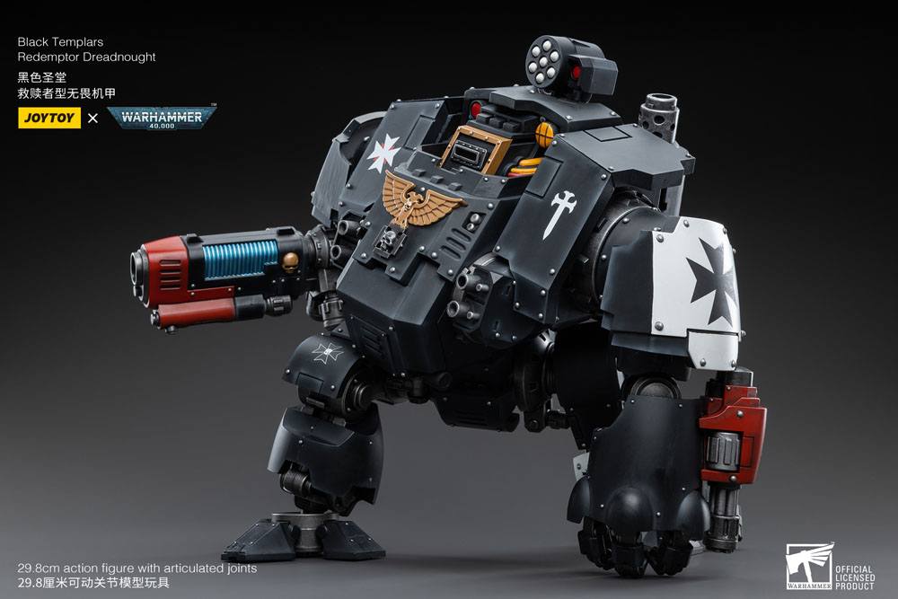 Joy Toy Warhammer 40k: Black Templars Redemptor Dreadnought 30cm 6973130373778