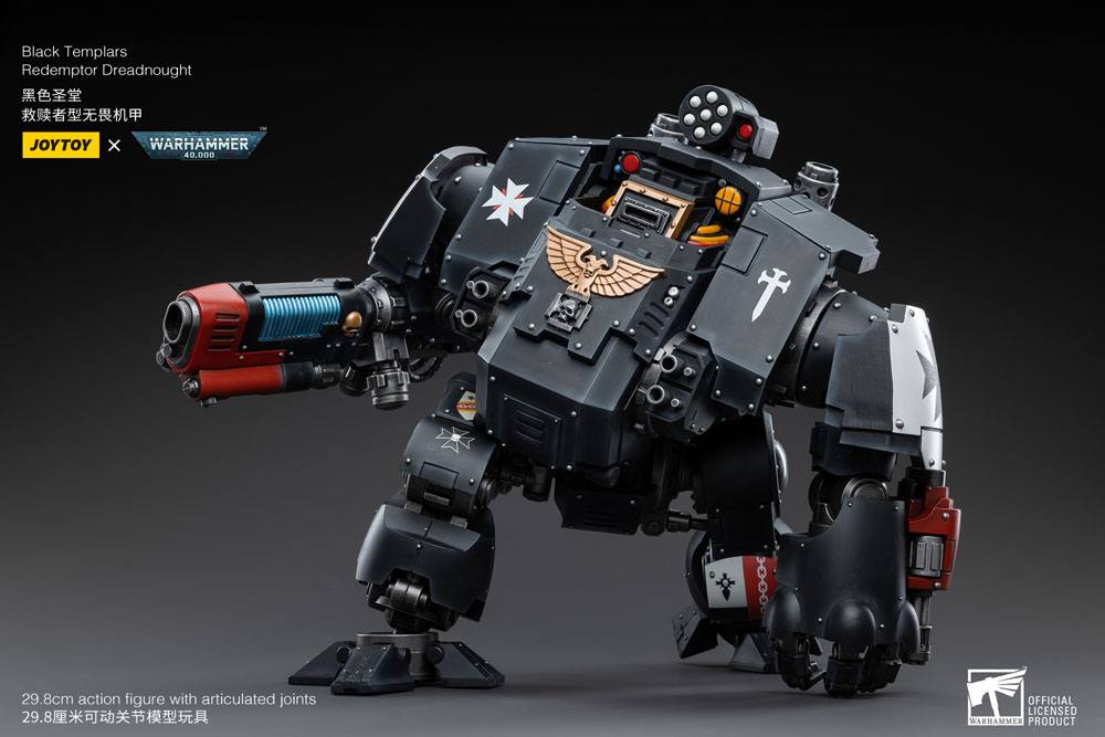 Joy Toy Warhammer 40k: Black Templars Redemptor Dreadnought 30cm 6973130373778
