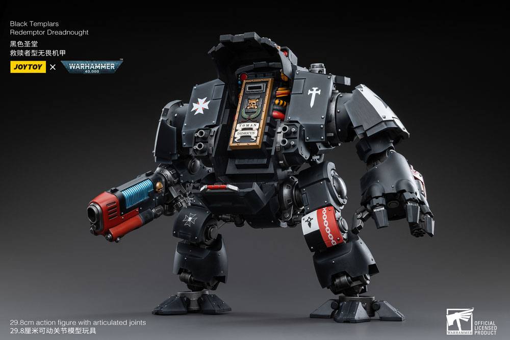 Joy Toy Warhammer 40k: Black Templars Redemptor Dreadnought 30cm 6973130373778