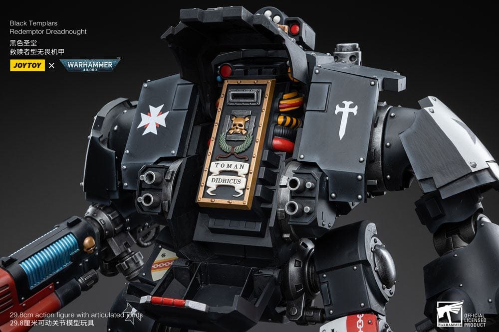 Joy Toy Warhammer 40k: Black Templars Redemptor Dreadnought 30cm 6973130373778