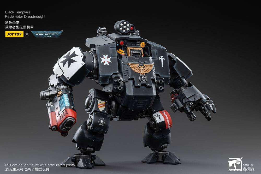 Joy Toy Warhammer 40k: Black Templars Redemptor Dreadnought 30cm 6973130373778