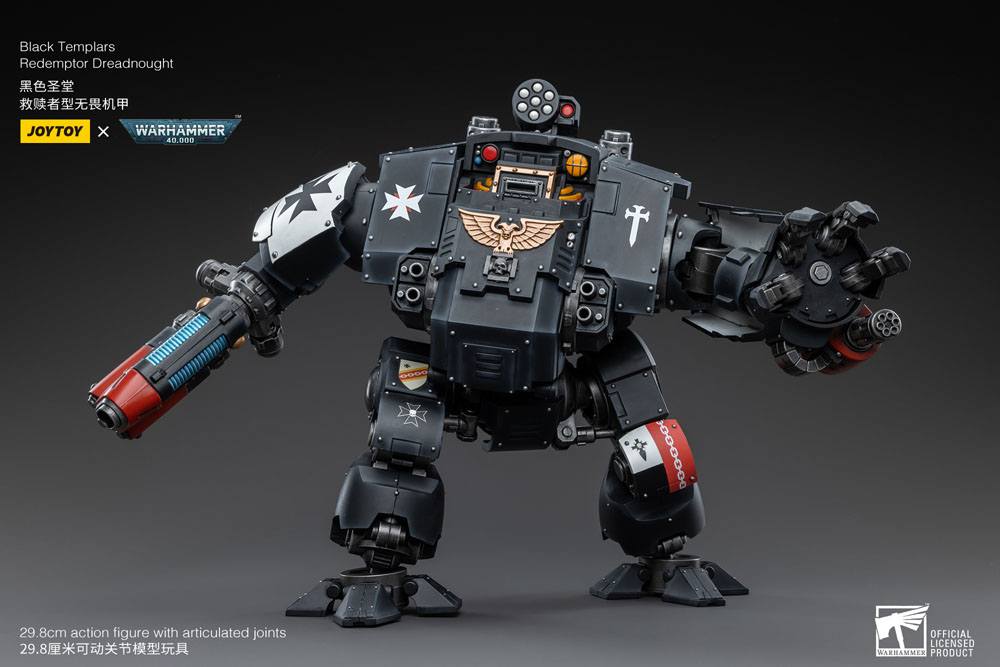 Joy Toy Warhammer 40k: Black Templars Redemptor Dreadnought 30cm 6973130373778