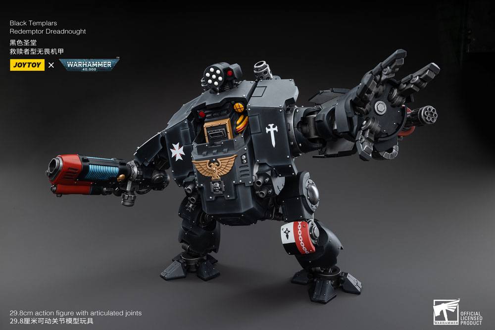 Joy Toy Warhammer 40k: Black Templars Redemptor Dreadnought 30cm 6973130373778
