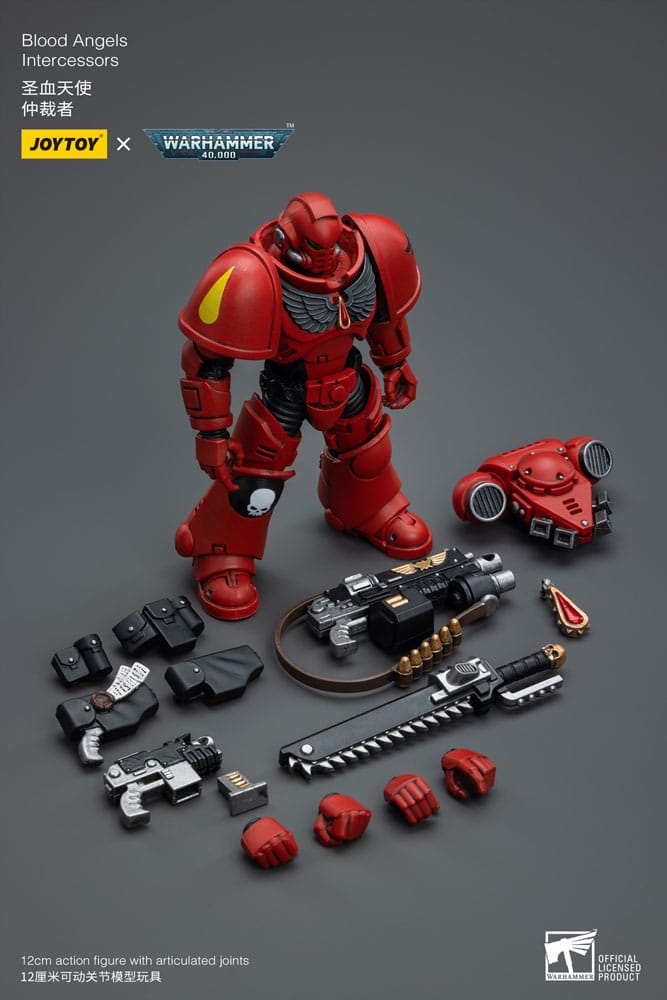 Collectibles Joy Toy Warhammer 40k: Blood Angels Intercessor 12cm 6973130376649